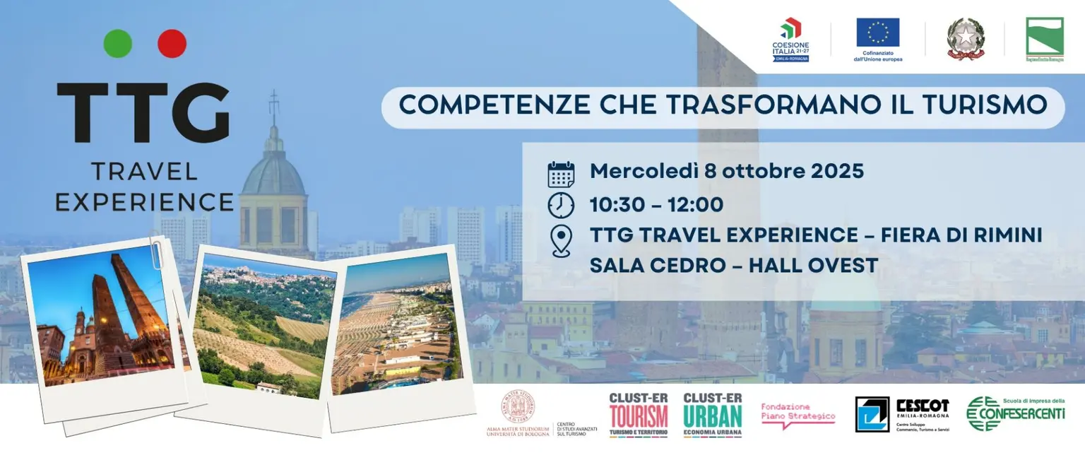 Al momento stai visualizzando TTG – Competenze che trasformano il turismo