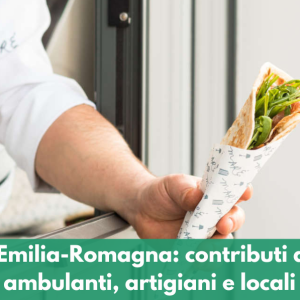 Contributi del 40% a fondo perduto per negozi, bar, ristoranti, ambulanti, artigiani alimentari e locali da ballo.